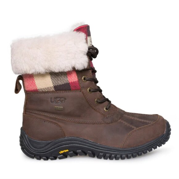 Ugg Adirondack Boots in Plaid Stout Size 5.5 - Picture 1 of 8